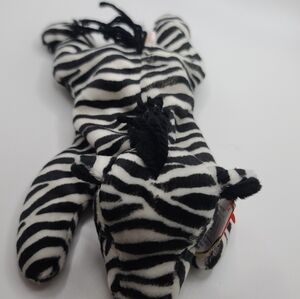 TY Beanie Babies Baby ZIGGY The Zebra 1995